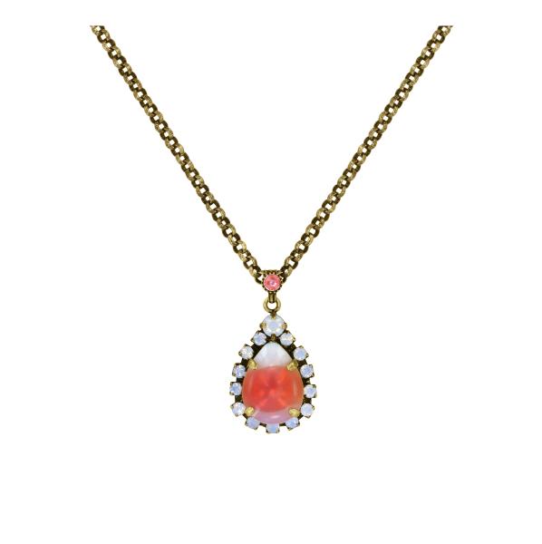 Orange - Sabrina Vintage - Halskette von Konplott